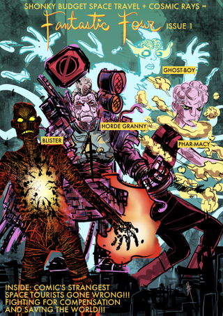 Illustration for article titled How would you invent the Fantastic Four from scratch?